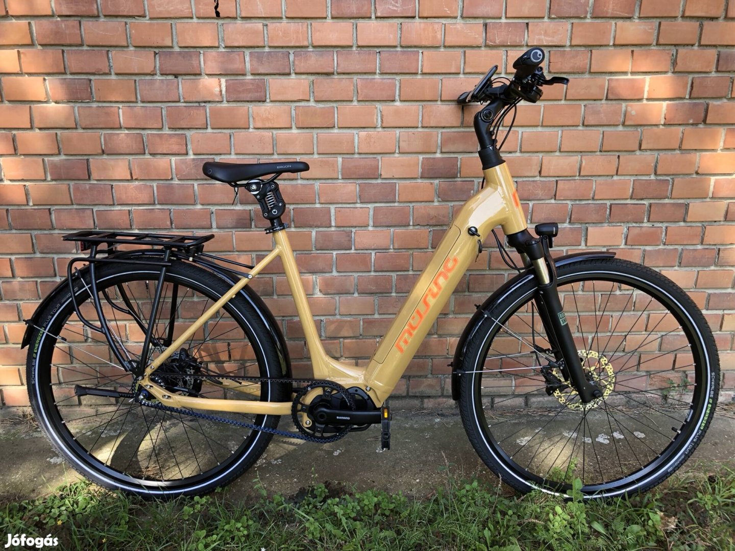 Új Müsing ebike, shimano 60Nm 630Wh, 11s alfine, Gates szíj