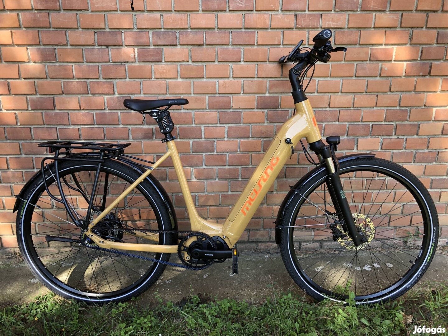 Új Müsing ebike, shimano 60 Nm 630Wh, 11s. alfine, gates szíj