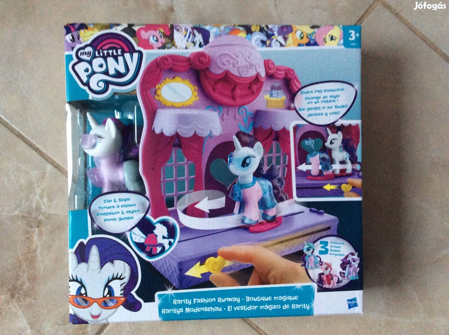 Új My little Pony Rarity Divatbemutatója Én kicsi Pónim unikornis póni