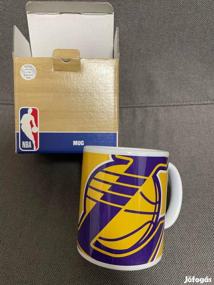 Új NBA Los Angeles Lakers Basketball Kosárlabda Bögre Pohár 325 ml