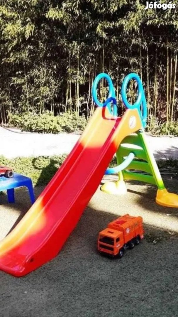 Új Nagy méretű Gyermek csúszda több szín, 2m es masszív 