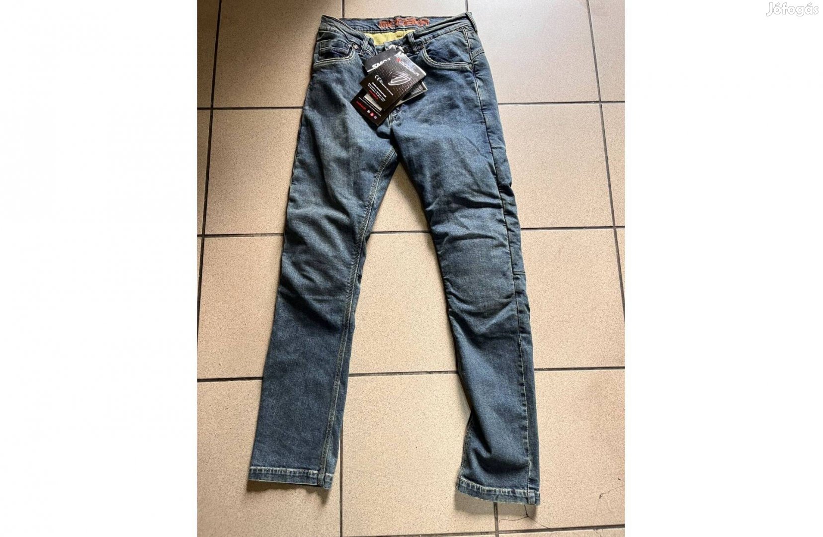 Új Német kevlár betétes, protektoros motoros farmer akció