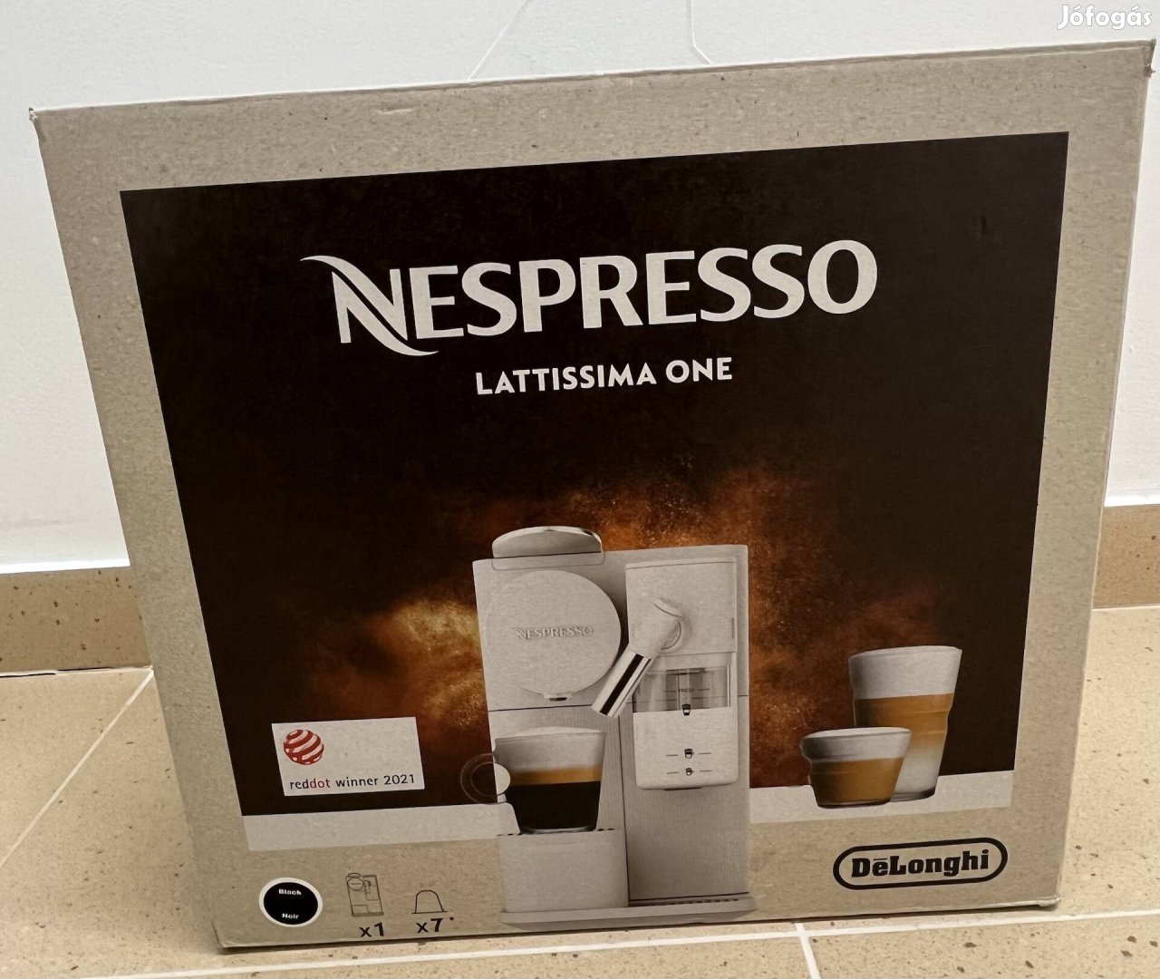 Új Nespresso Lattissima kapszulás kávéfőző 