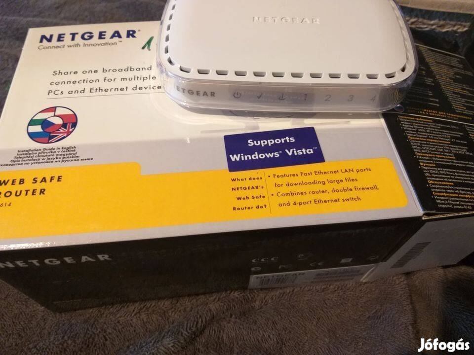 Új Netgear router eladó!