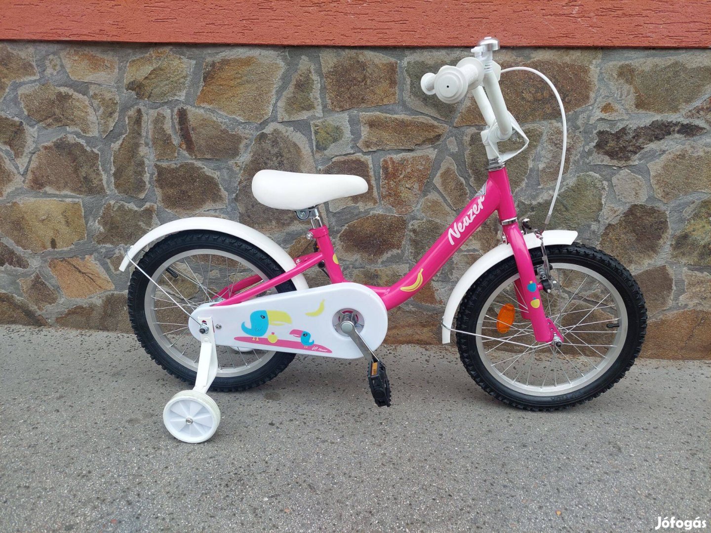 Új Neuzer Cupcake Bmx 16-os, 2024, lány kerékpár garanciával!