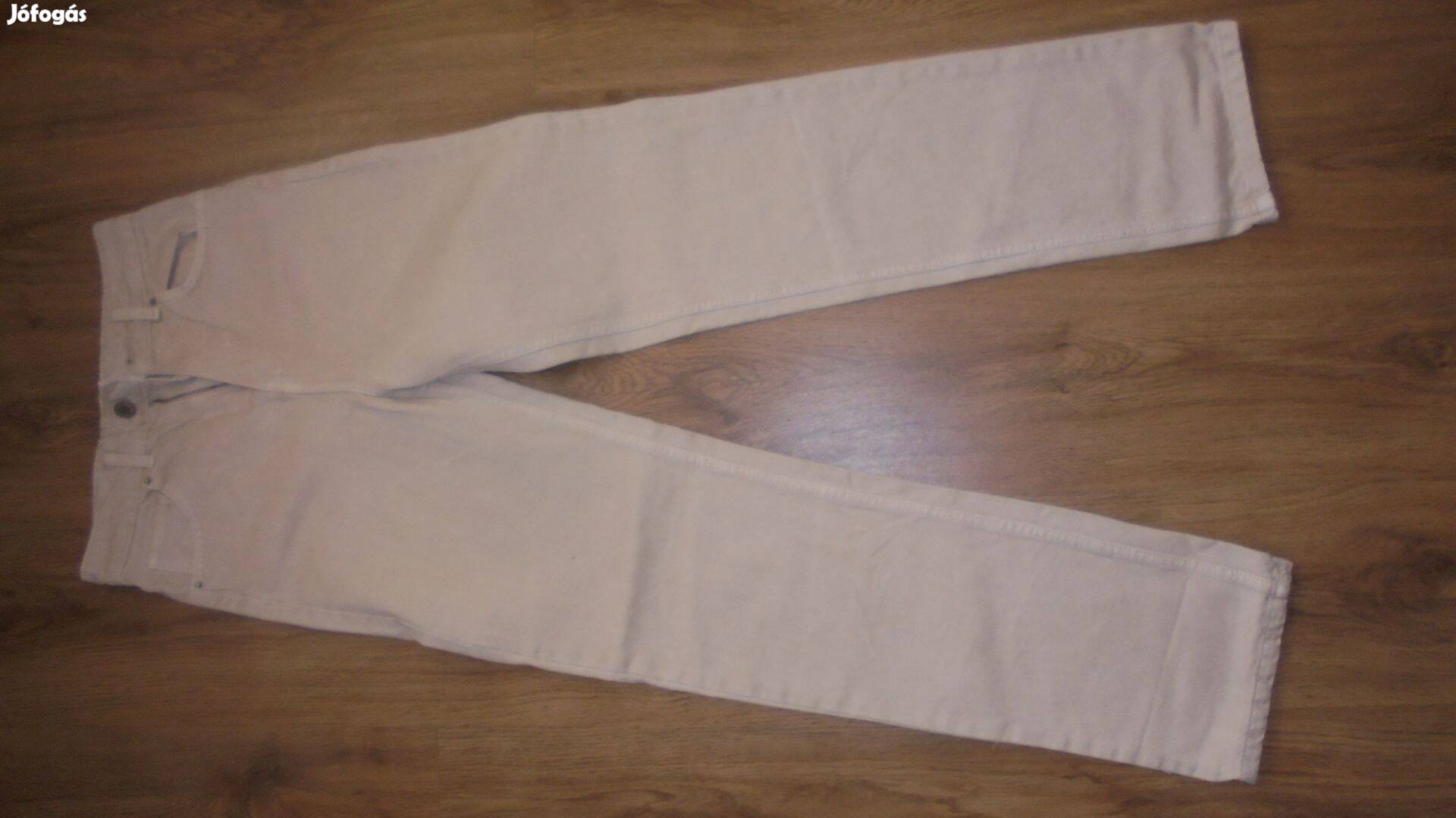 Új New Yorker Fishbone bézs női nadrág farmer egyenesszárú