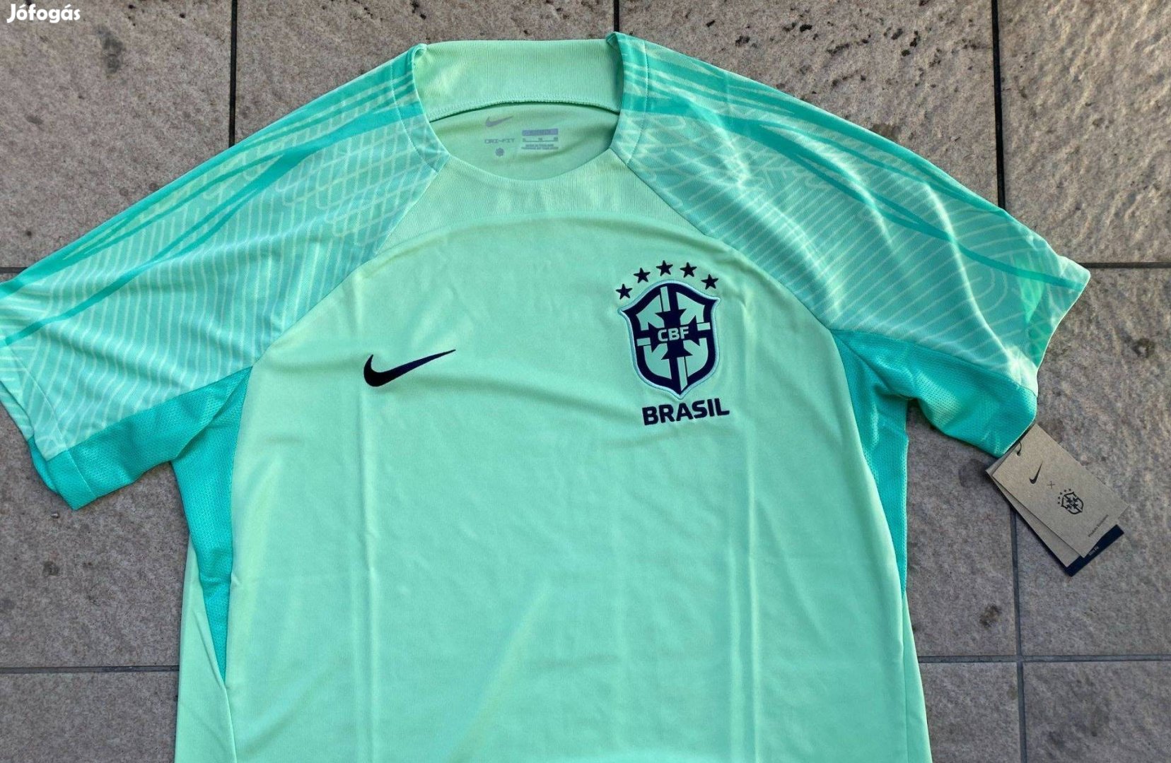 Új Nike 2022 Brazil Edző Mez Slim Fit XL-es