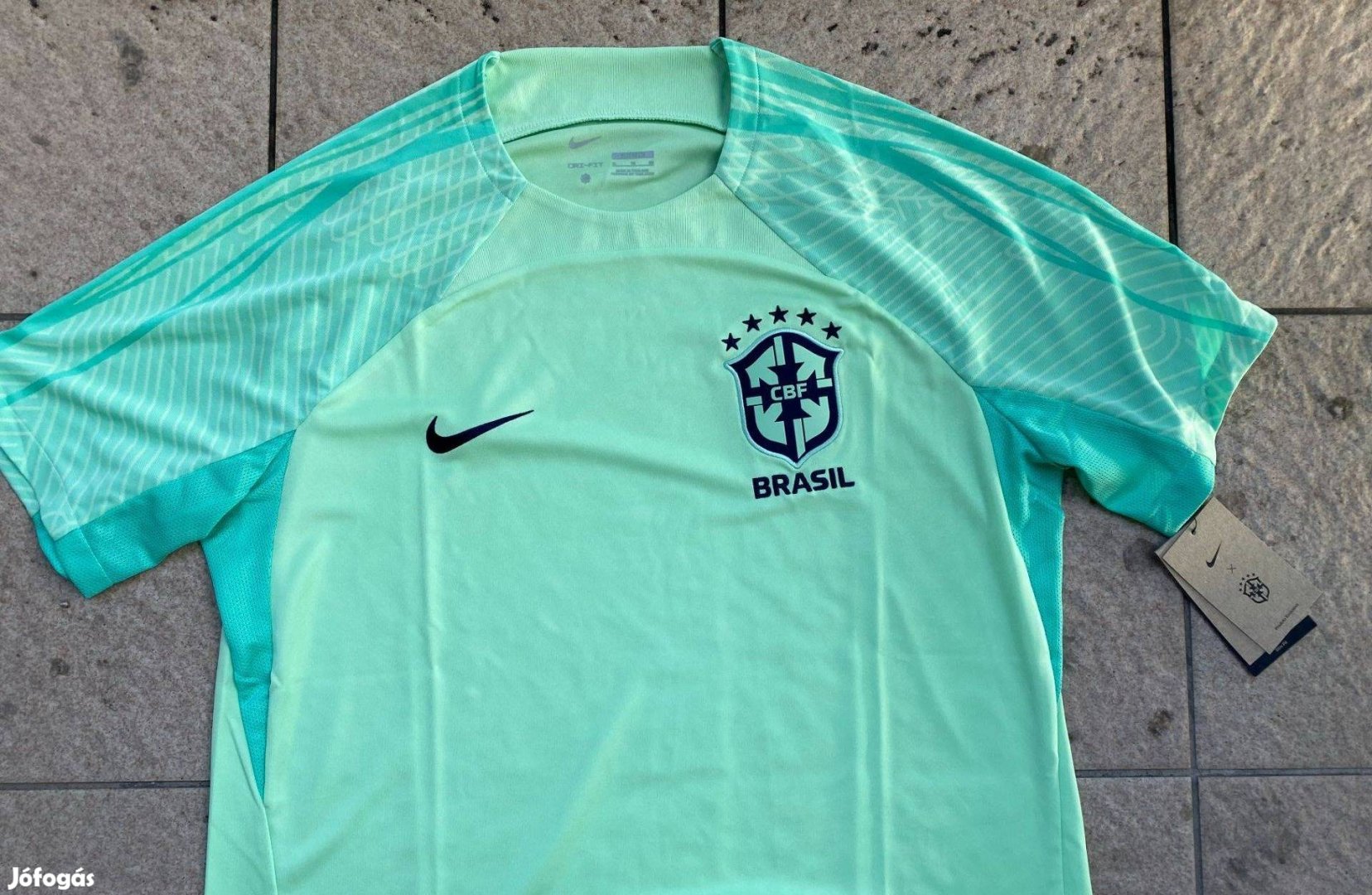 Új Nike 2022 Brazil Edző Mez Slim Fit XL-es