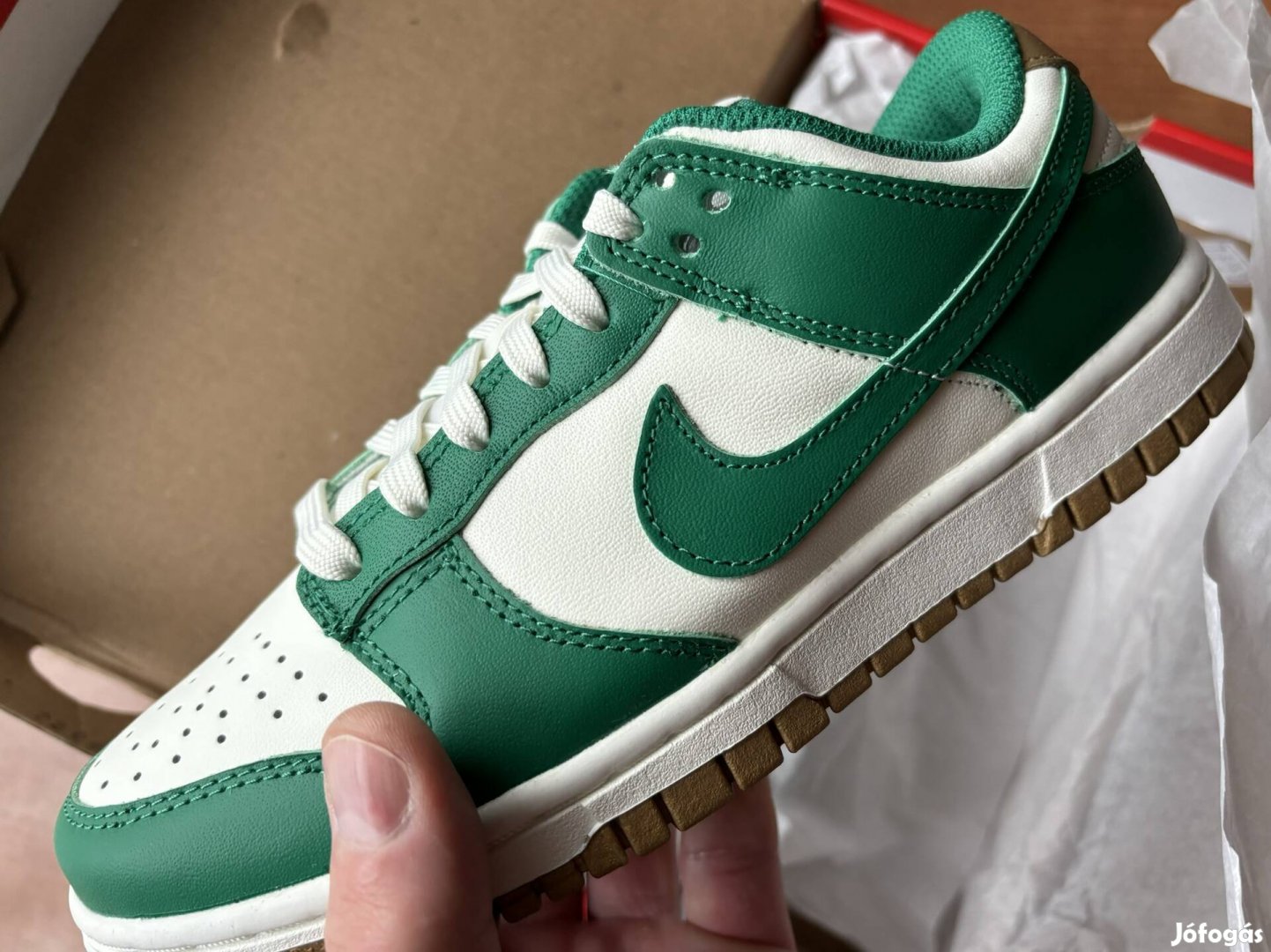 Új Nike Dunk Low Malachite Gold 37,5-42Eu cipő!