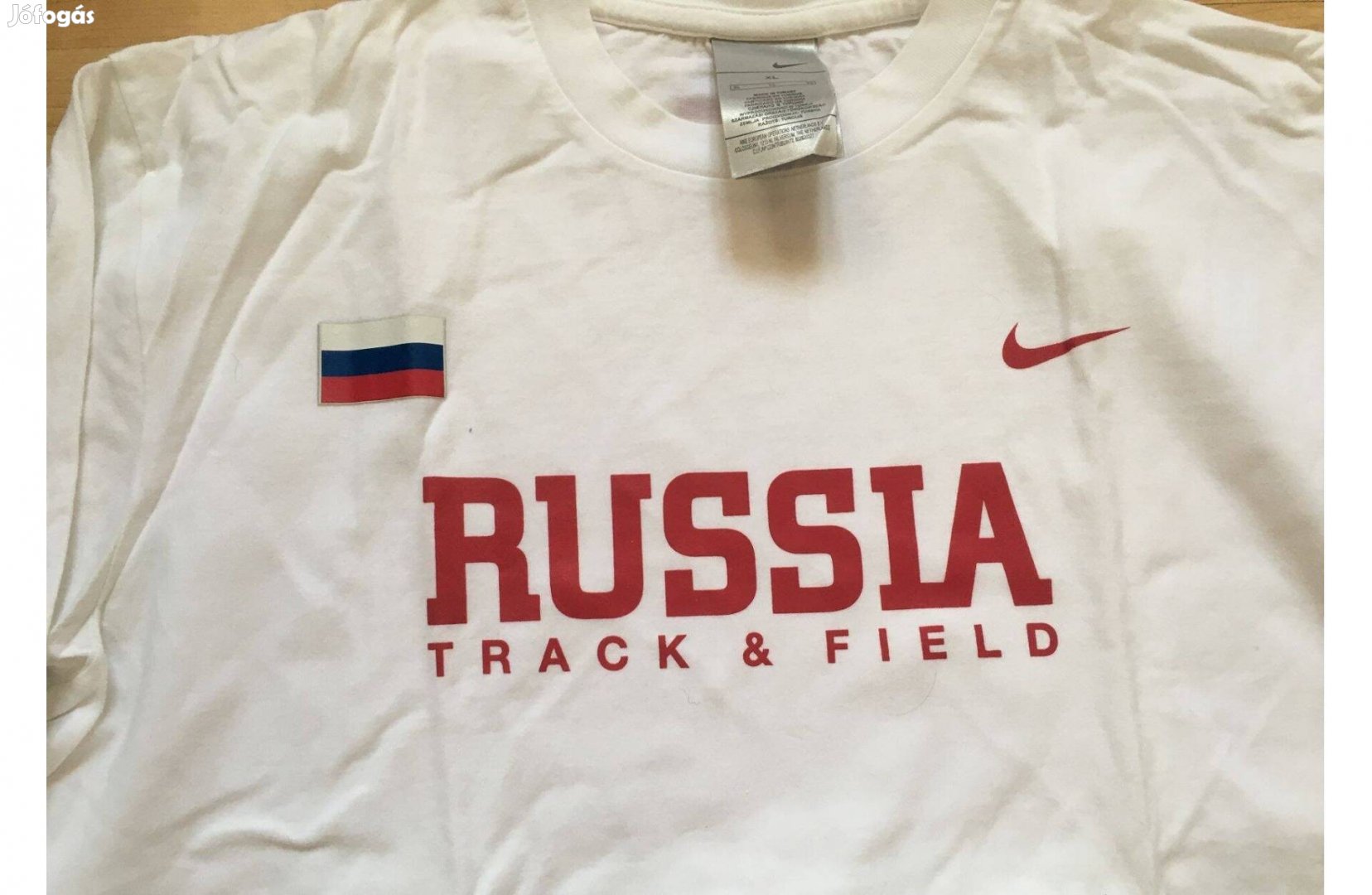 Új Nike Férfi Hosszú Ujjú Póló Team Russia Atlétika XL-es