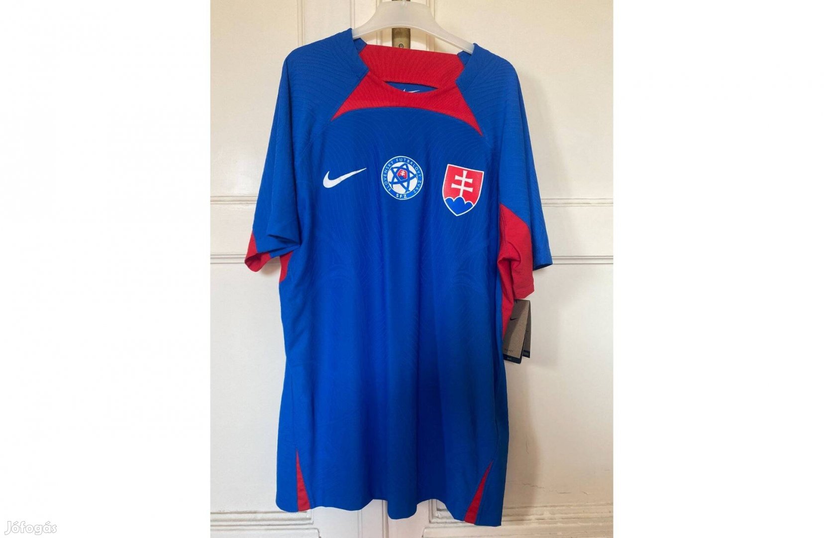 Új Nike Férfi Szlovákia Football Mérkőzés Mez Slim Fit XL