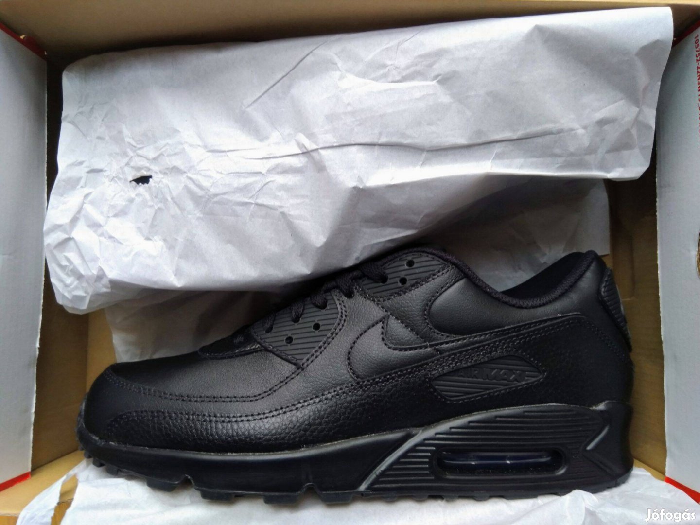 Új Nike air max 90 LTR blackblack-black 45,5