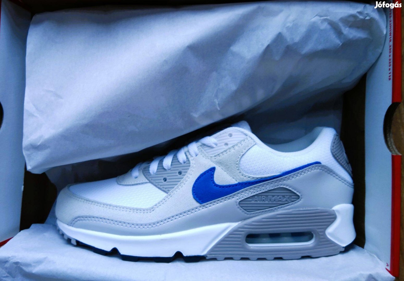 Új Nike air max 90 whiteracer blue-college grey 43
