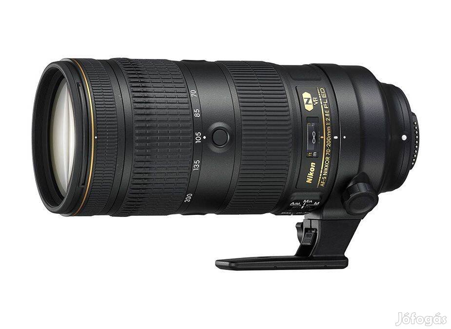 Új Nikon AF-S 70-200 2.8 E VR objektív 70-200mm | 3 év magyar garancia