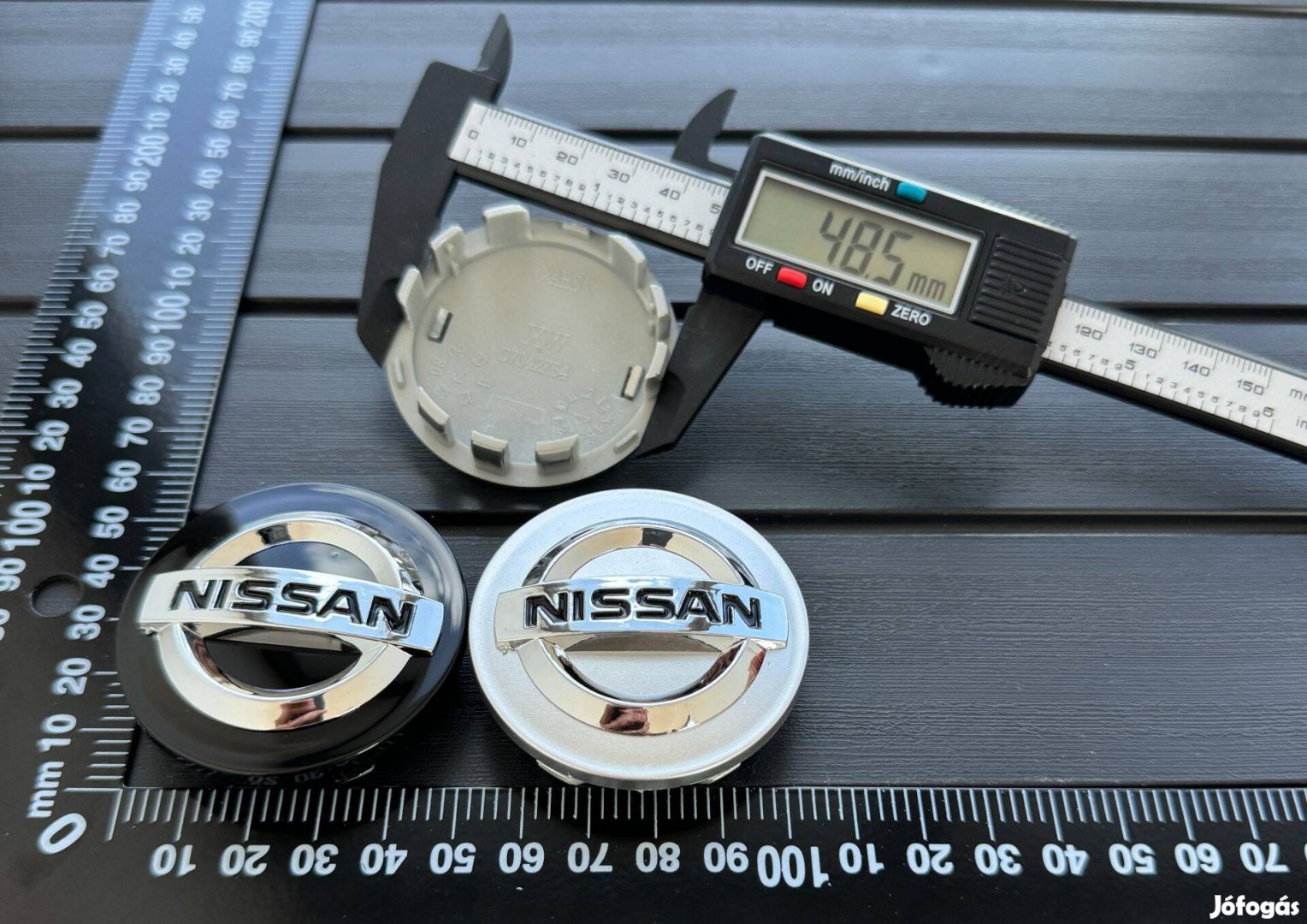 Új Nissan 54mm 55mm felni alufelni kupak közép felniközép felnikupak s