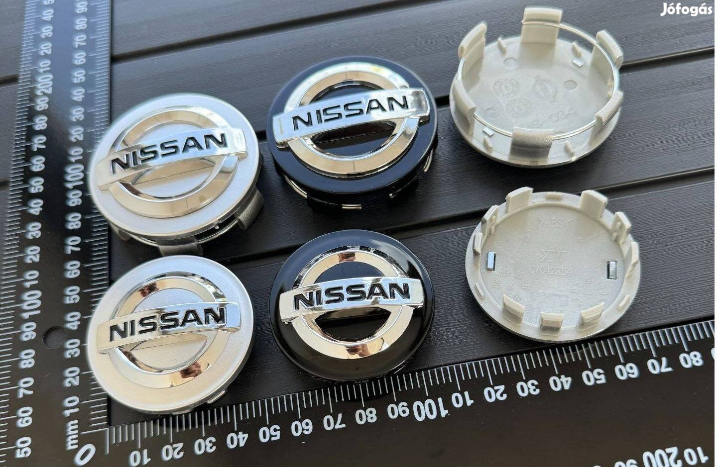 Új Nissan 54mm 60mm felni Alufelni Kupak Felniközép Embléma Felnikupak