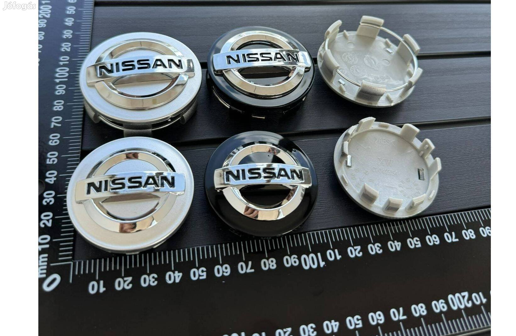 Új Nissan 54mm 60mm felni Alufelni Kupak Felniközép Embléma Felnikupak