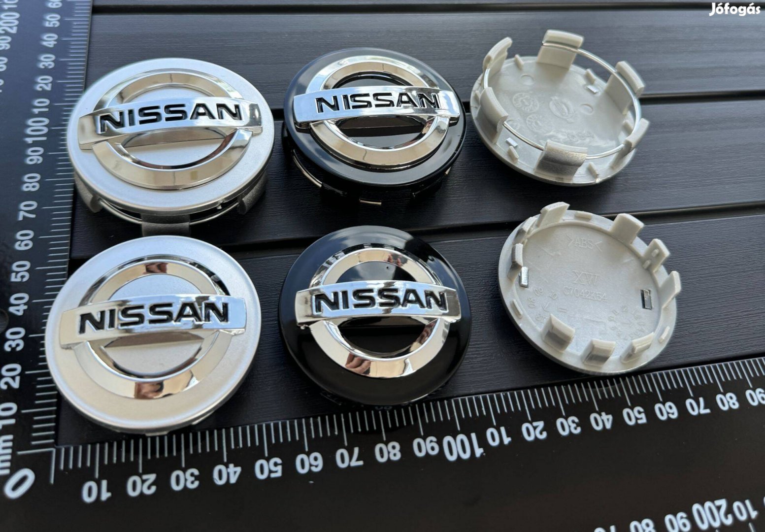 Új Nissan 54mm 60mm felni Alufelni Kupak Felniközép Embléma Felnikupak