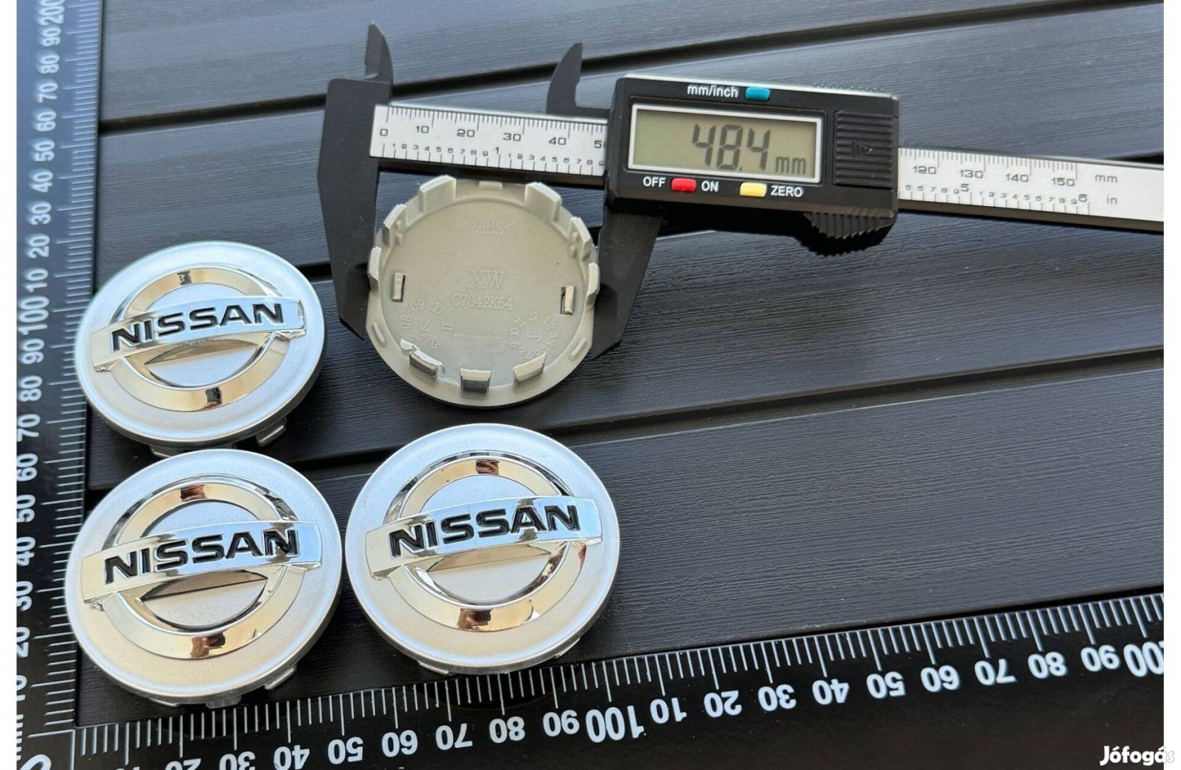 Új Nissan 54mm Alufelni felni kupak közép felnikupak embléma