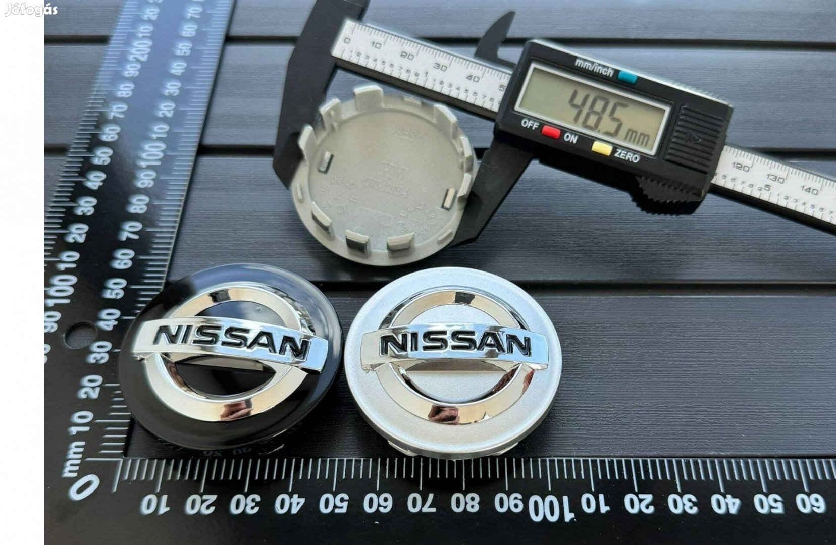 Új Nissan 54mm felni alufelni kupak felniközép felnikupak C7042K54