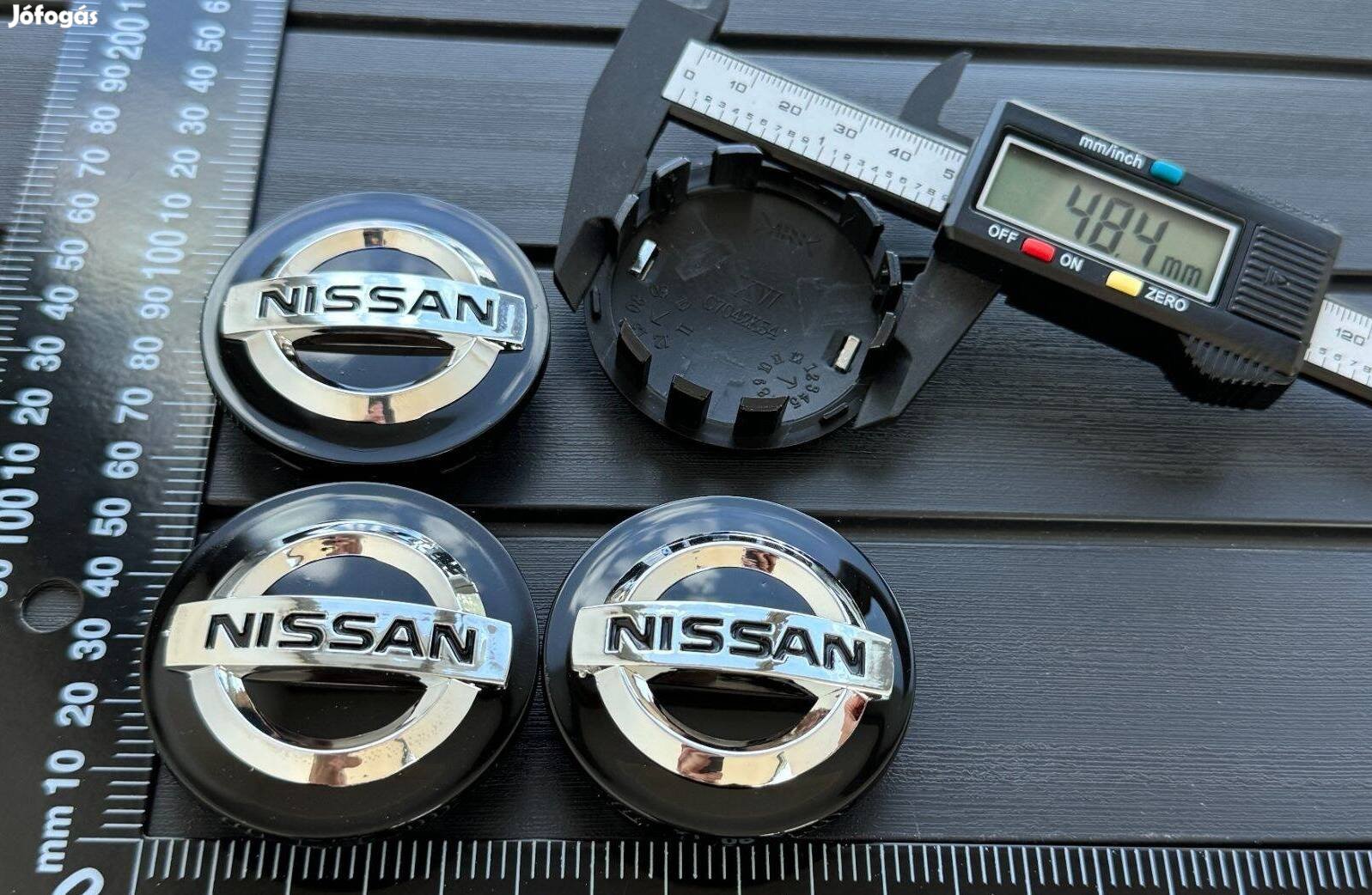 Új Nissan 54mm felni alufelni kupak közép felniközép felnikupak sapka