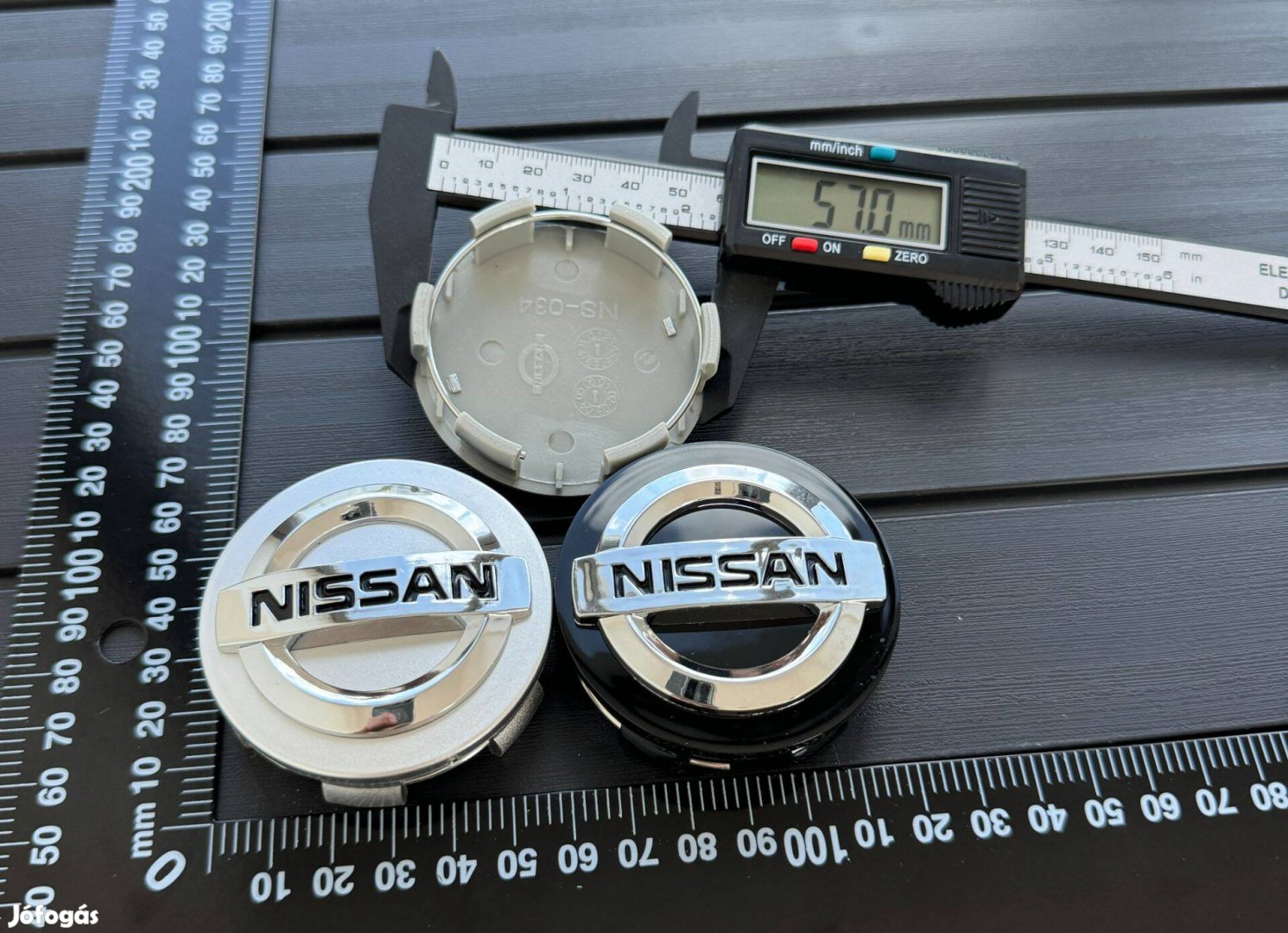 Új Nissan 60mm felni alufelni kupak felniközép felnikupak sapka