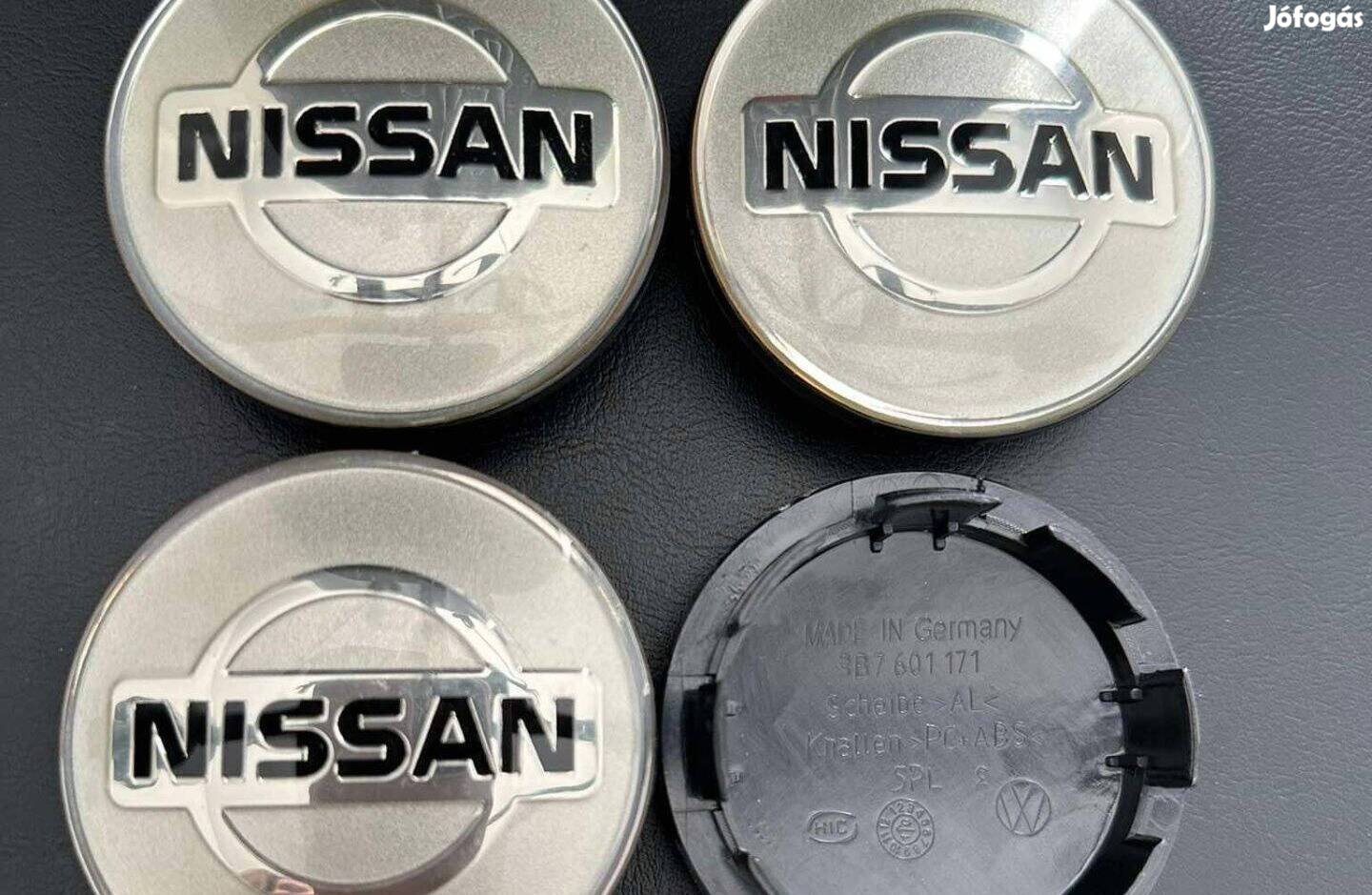 Új Nissan 65mm felni kupak alufelni közép felniközép felnikupak