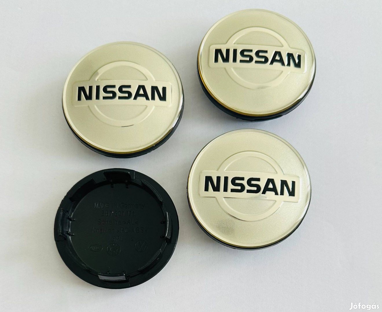Új Nissan 65mm felni kupak alufelni közép felniközép felnikupak