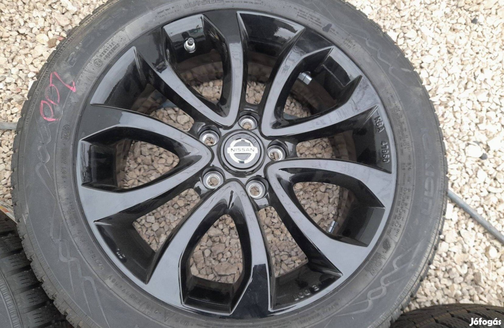 Új Nissan juke Qashqai gyári alufelni 5x114,3 17" kadjar duster