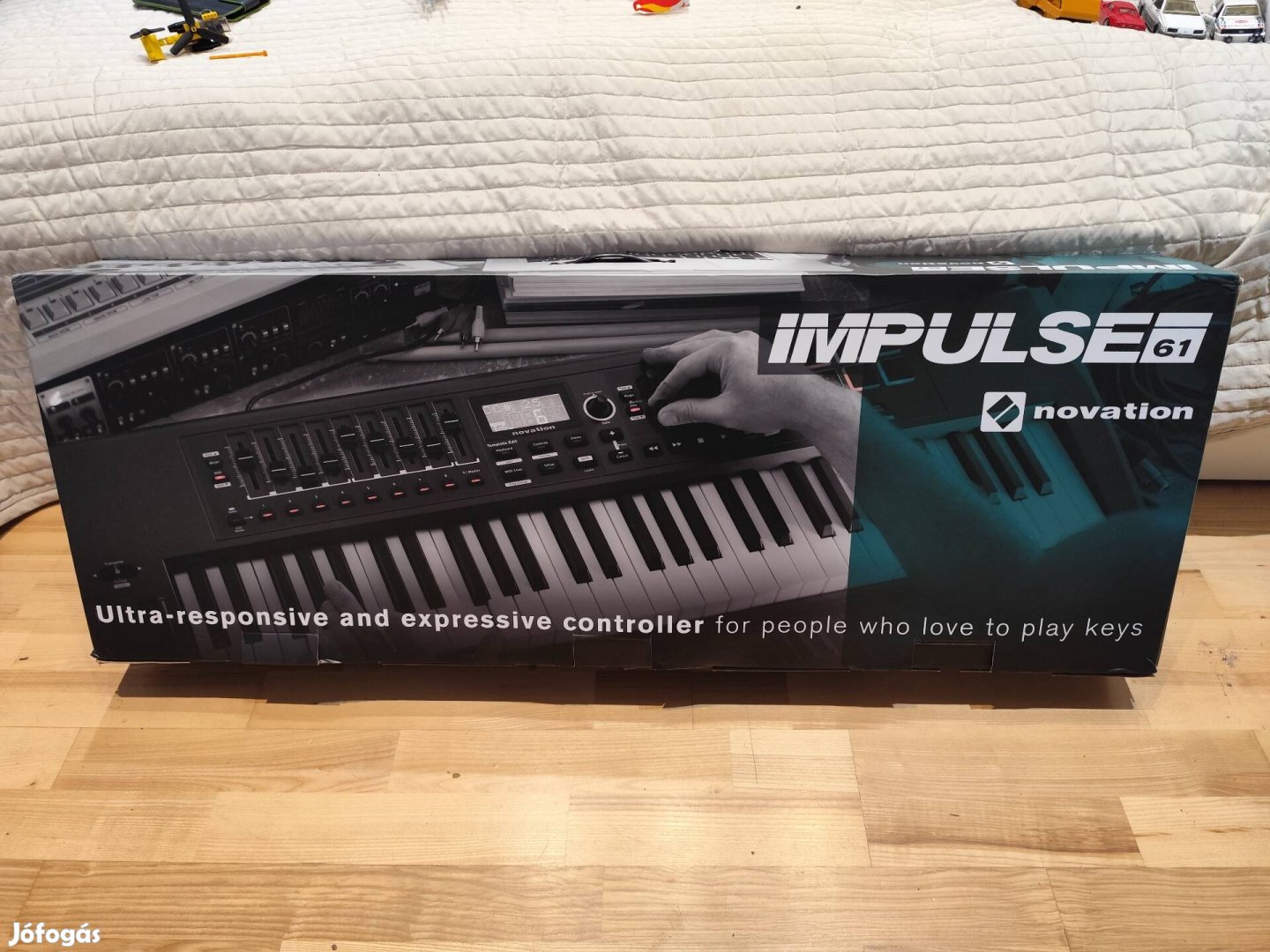 Új Novation Impulse 61 midi controller, szintetizátor, arranger