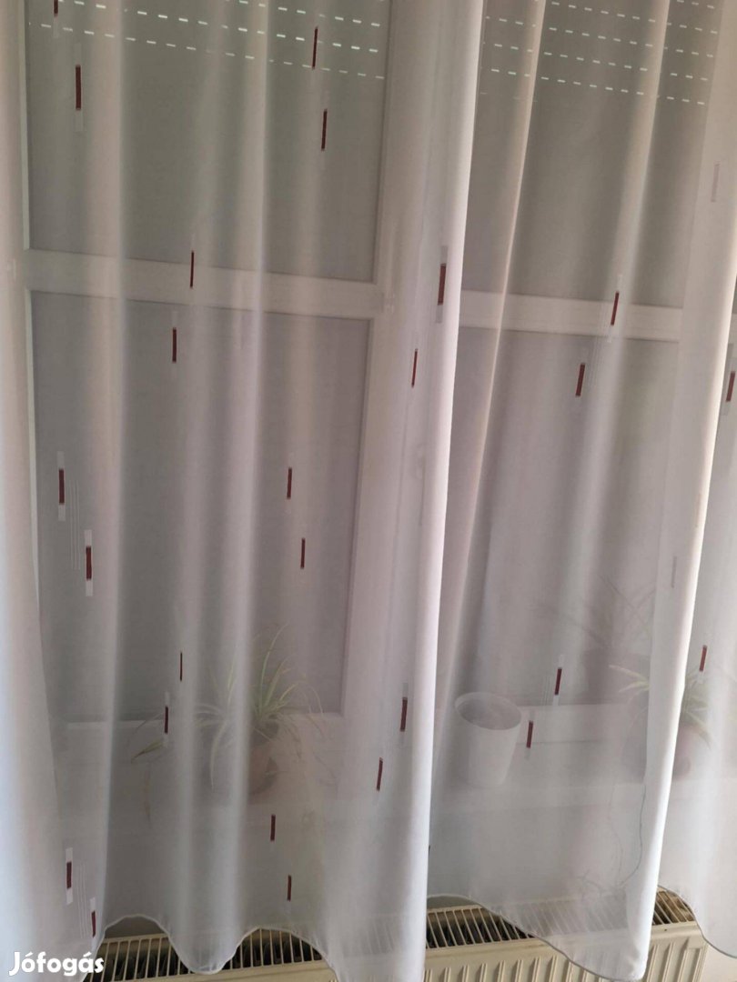 Új Nyírt mintás függöny 3,3m x 200 cm