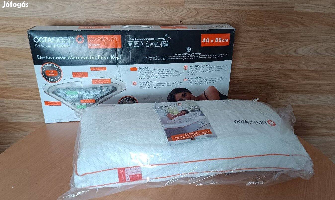 Új Octasleep Smart Duo luxus párna - memóriahab + habrugók + szellőzés