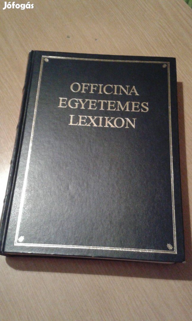 Új Officina Egyetemes lexikon könyv, érdekességek