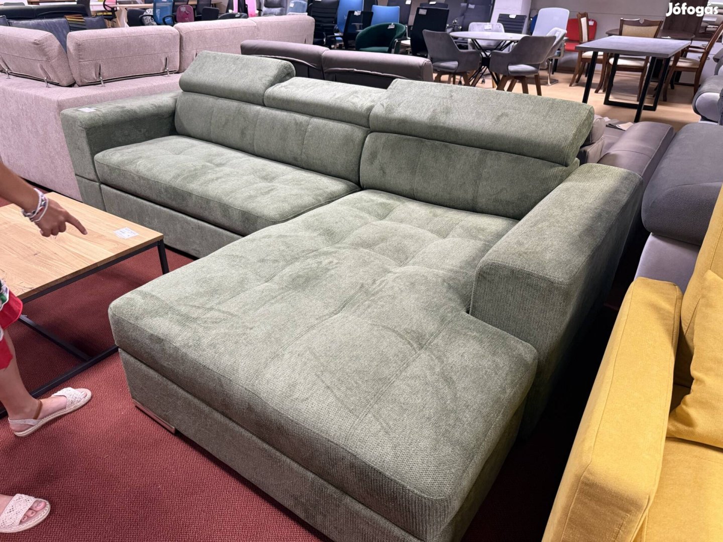 Új Olasz sarokülőgarnitúra, ágy, azonnal vihető