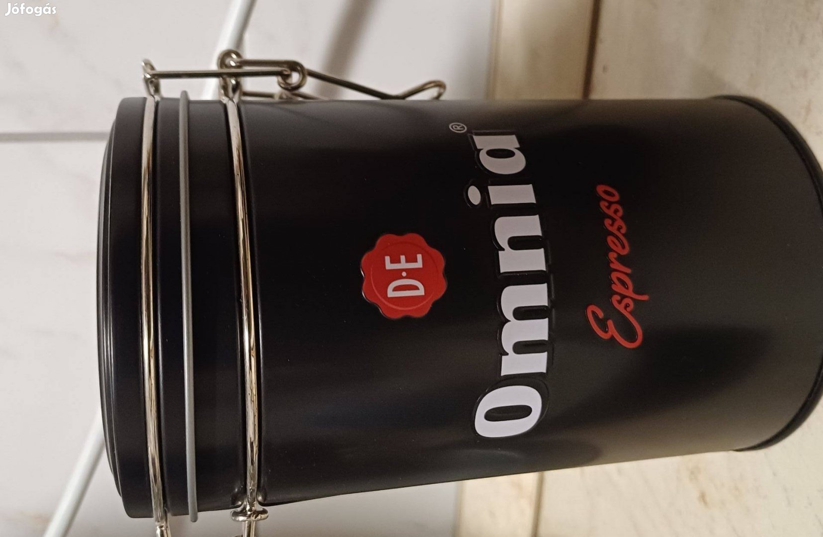 Új Ombia Espresso fekete fémdoboz