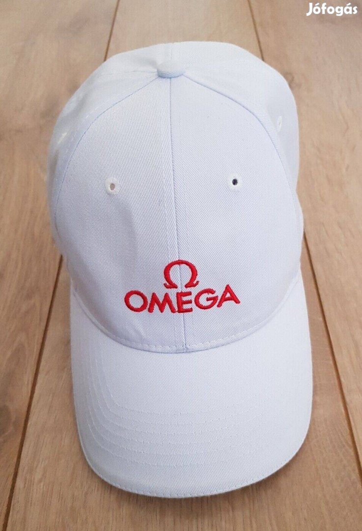 Új Omega fehér baseball sapka eladó ingyen postával - Eredeti Omega