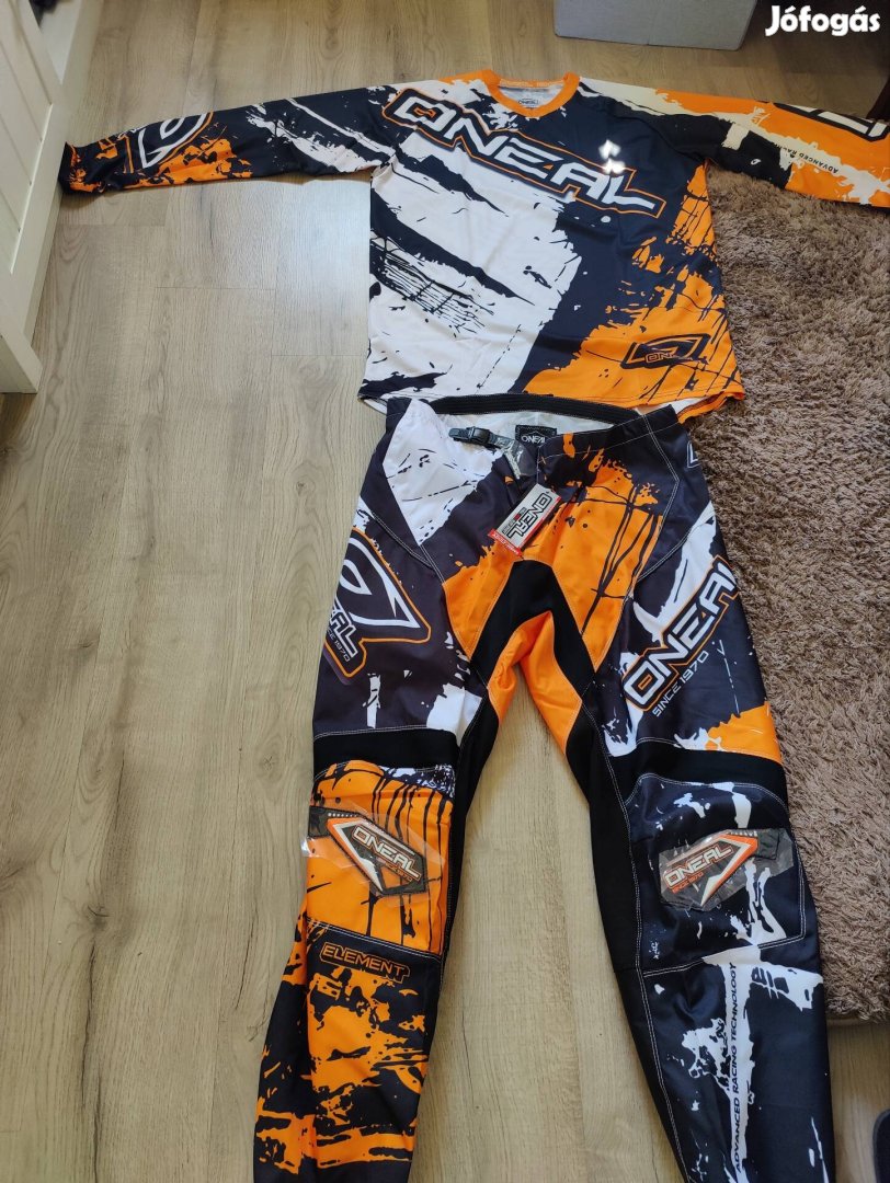Új Oneal krossz enduro cross ruha szett KTM narancssárga 