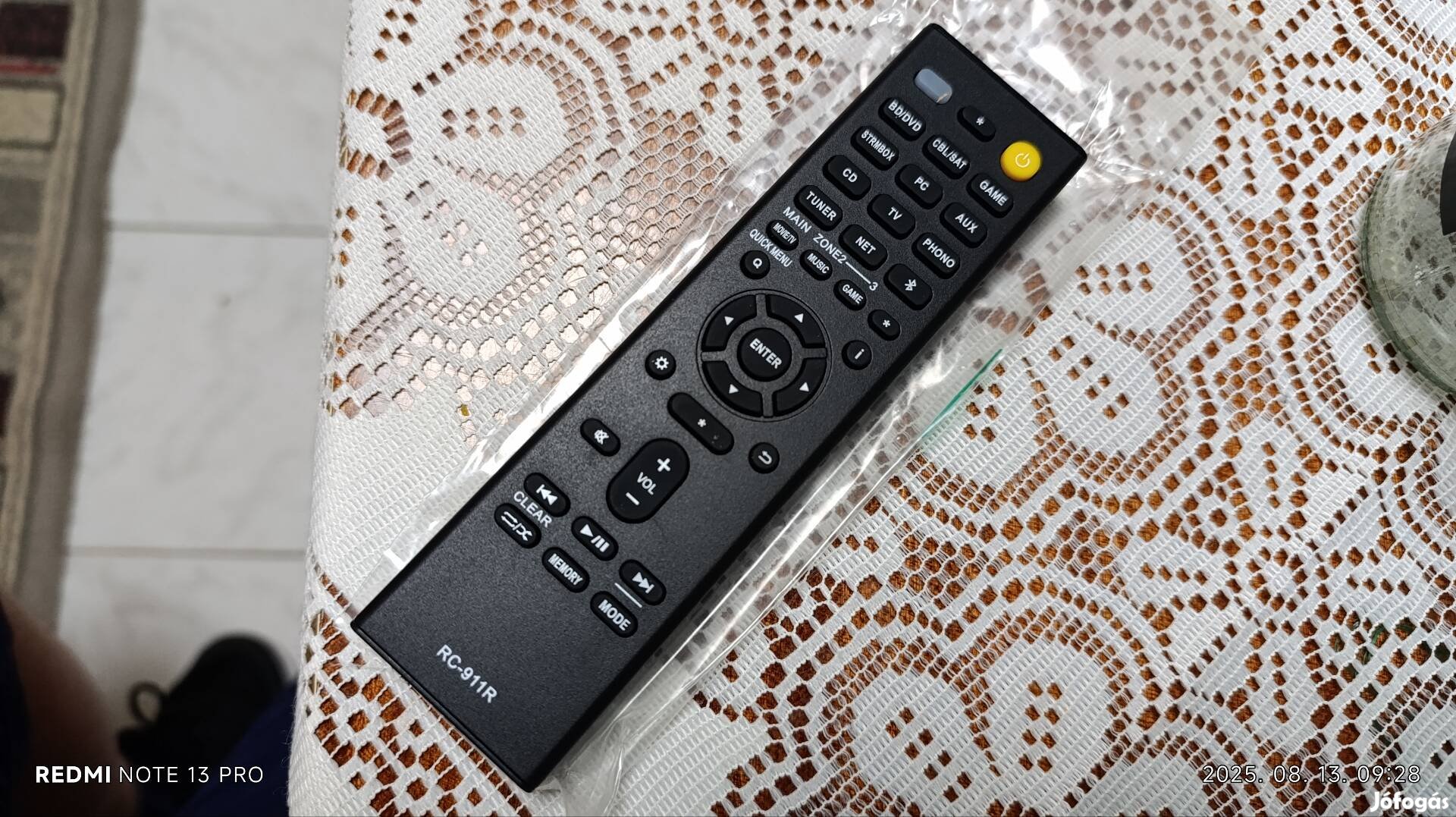 Új Onkyo távirányító házimozi erősítőhöz RZ