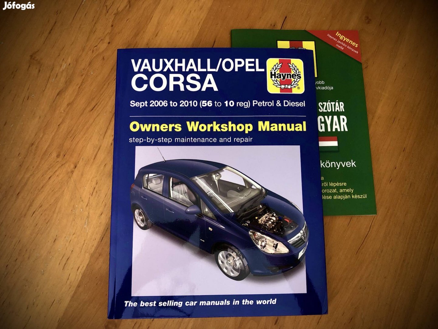 Új Opel Corsa D Javítási kézikönyv Haynes és szótár