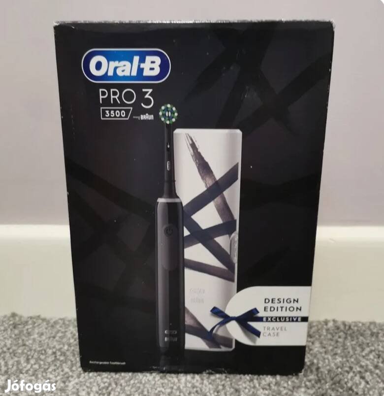 Új Oral-B Pro 3 3500 elektromos fogkefe