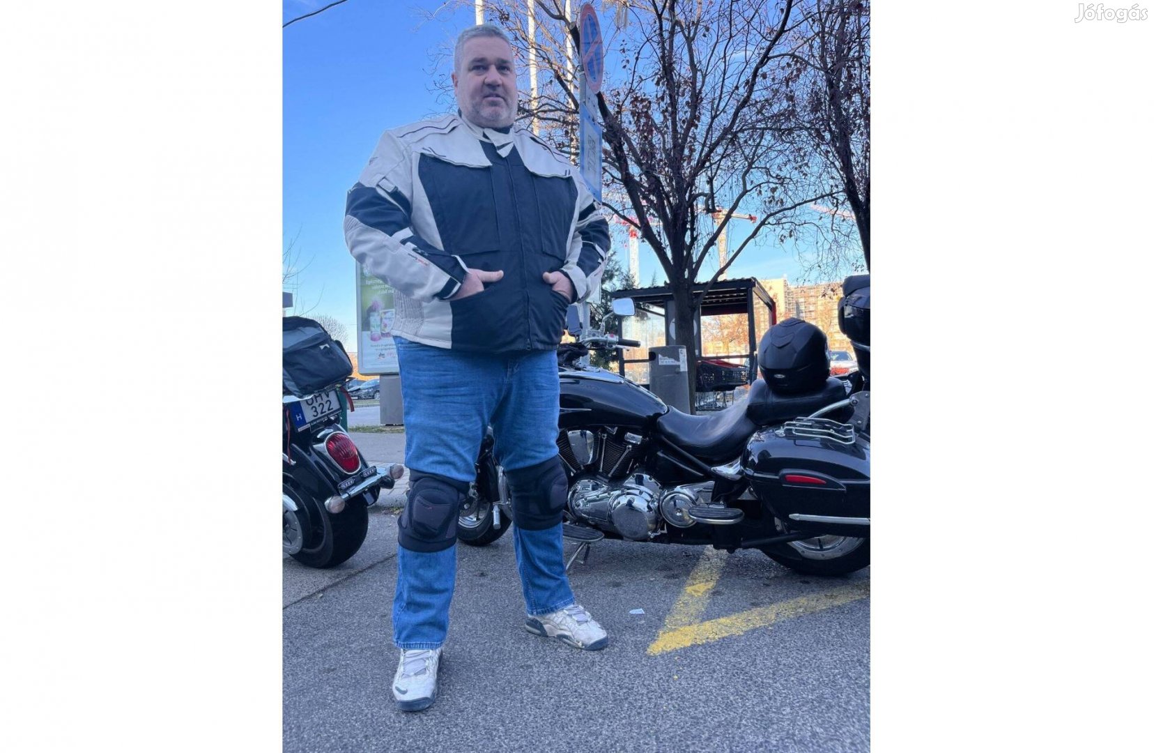 Új Óriás 12XL, 10XL, 8XL, 6XL Német motoros kabát akció !
