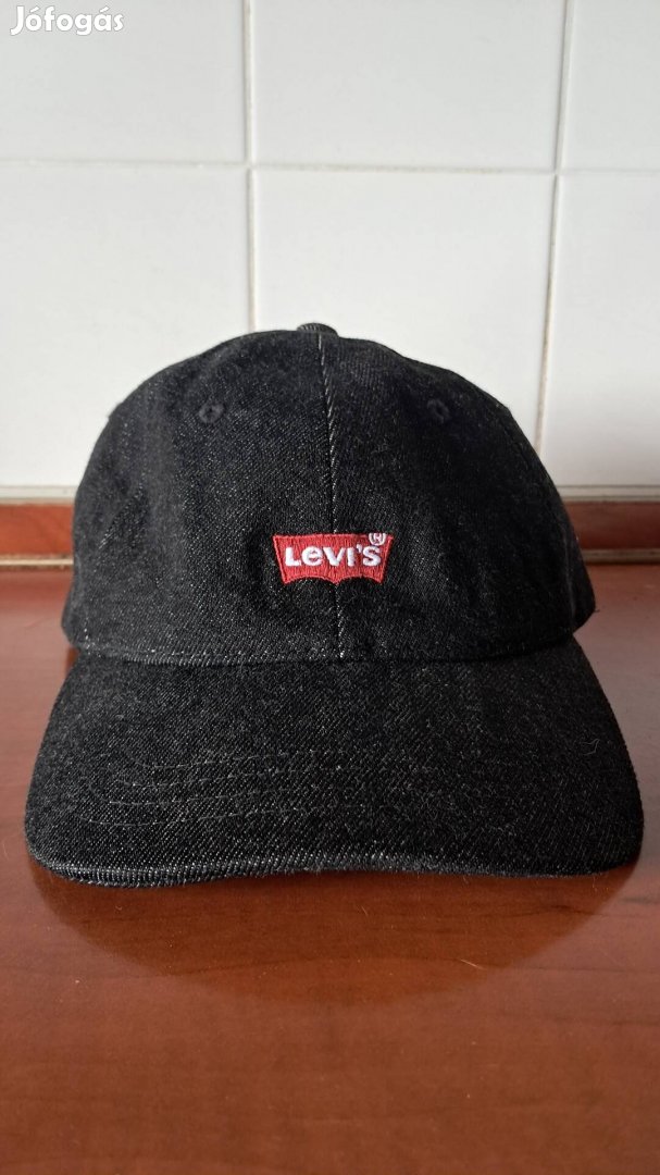 Új Originál Fekete 58 CM-es Levis Sapka