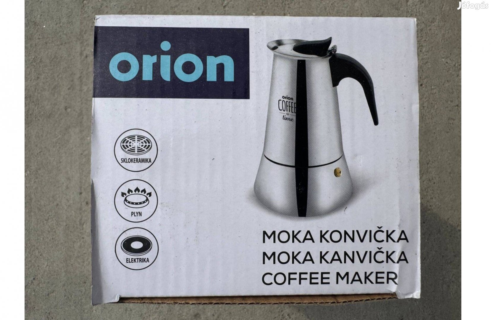 Új Orion Moka 0,45 l Kávéfőző Kávé Készítő Teáskanna