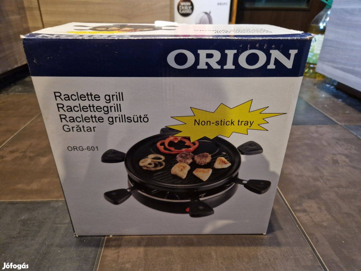 Új Orion grillsütő (raclette grill)