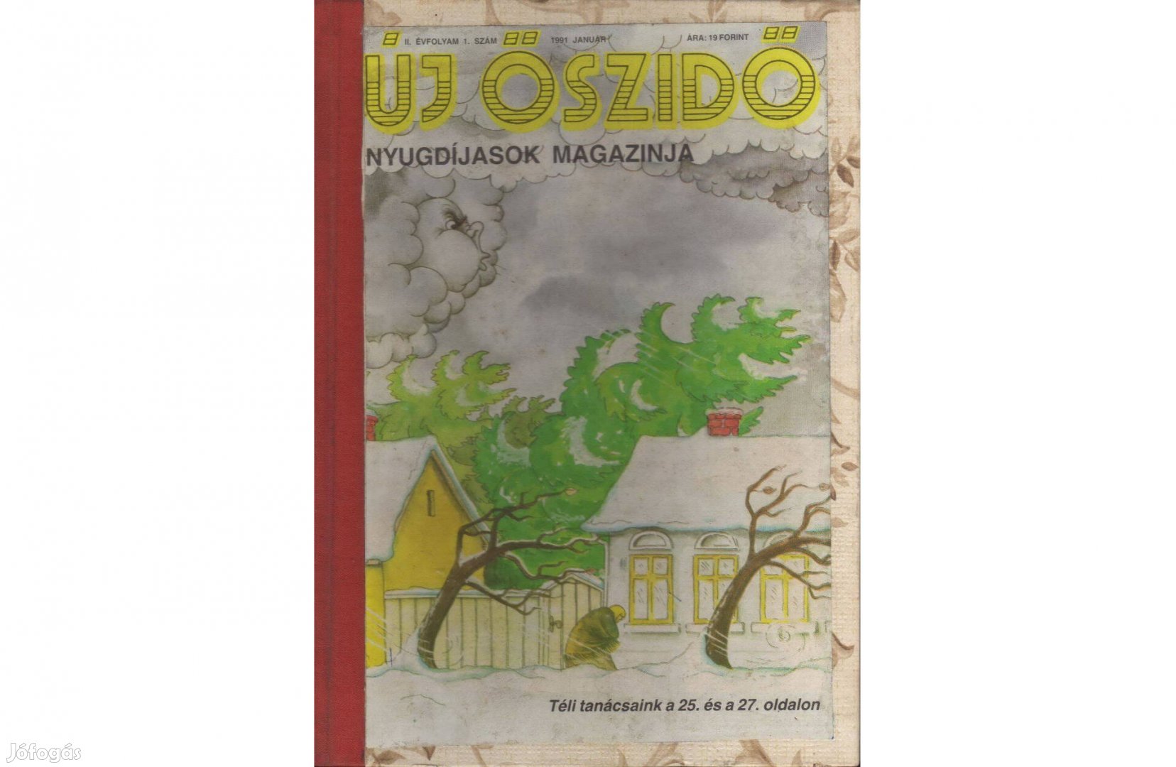 Új Őszidő újság 1991. évfolyam kötve