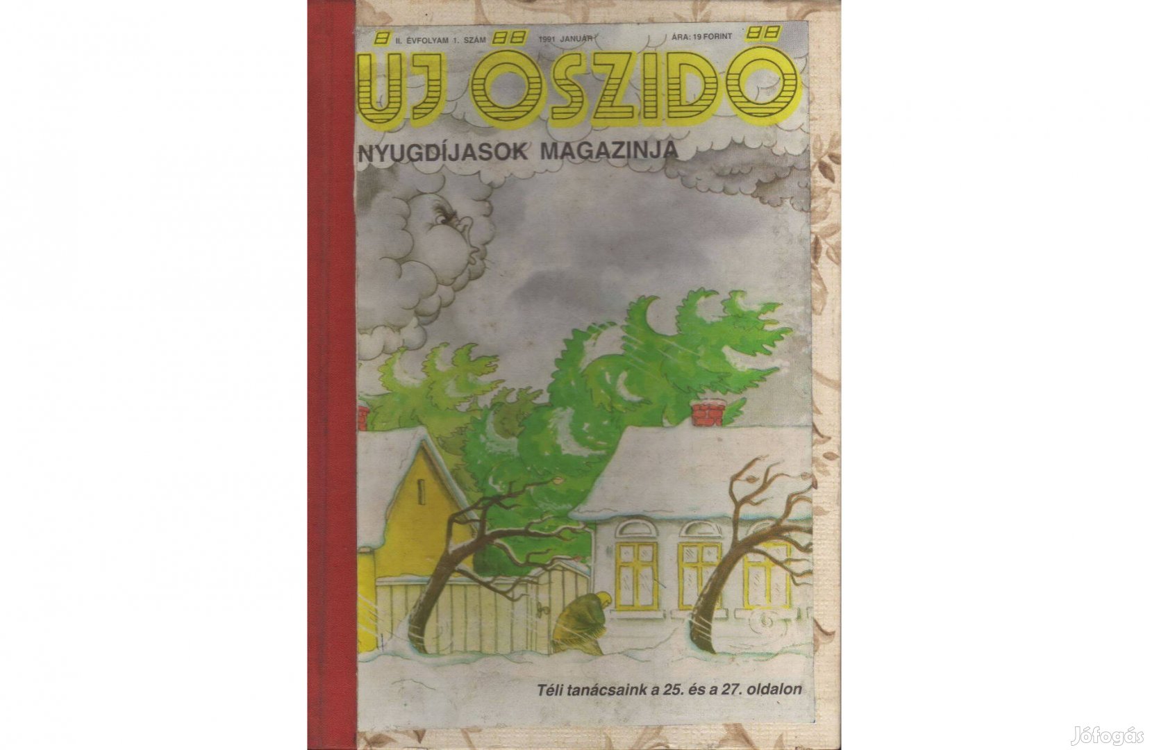 Új Őszidő újság 1991. évfolyam kötve