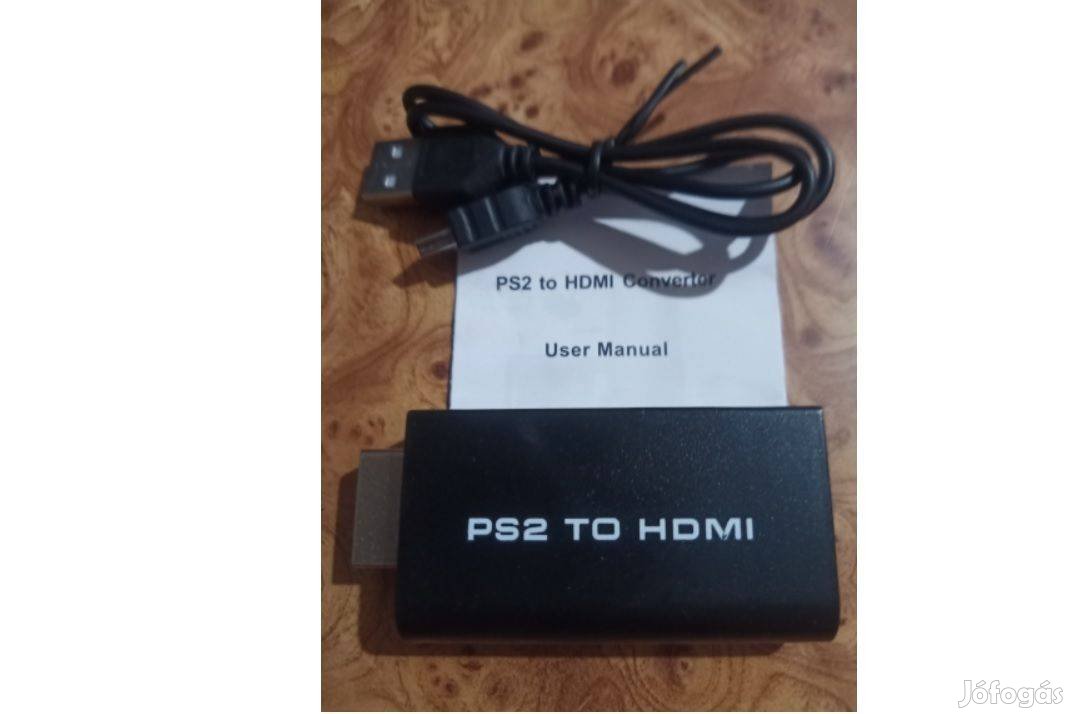 Új PS2 to HDMI adapter átalakító 480i, 480p, 576i, Playstation 2