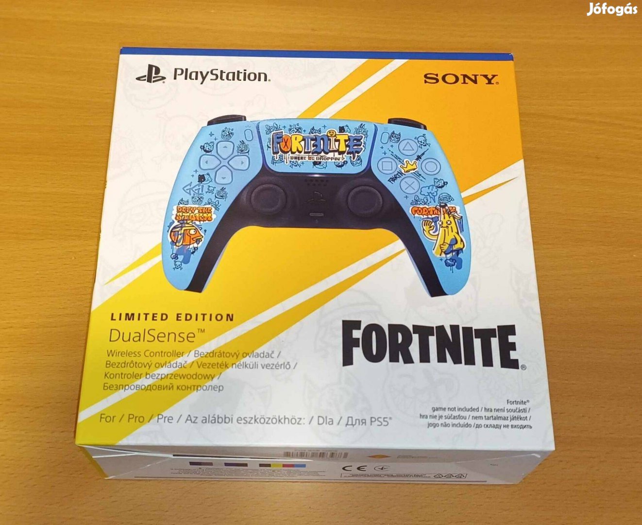 Új PS5 Fortnite Limited Dualsense Controller 2 év Sony garanciával
