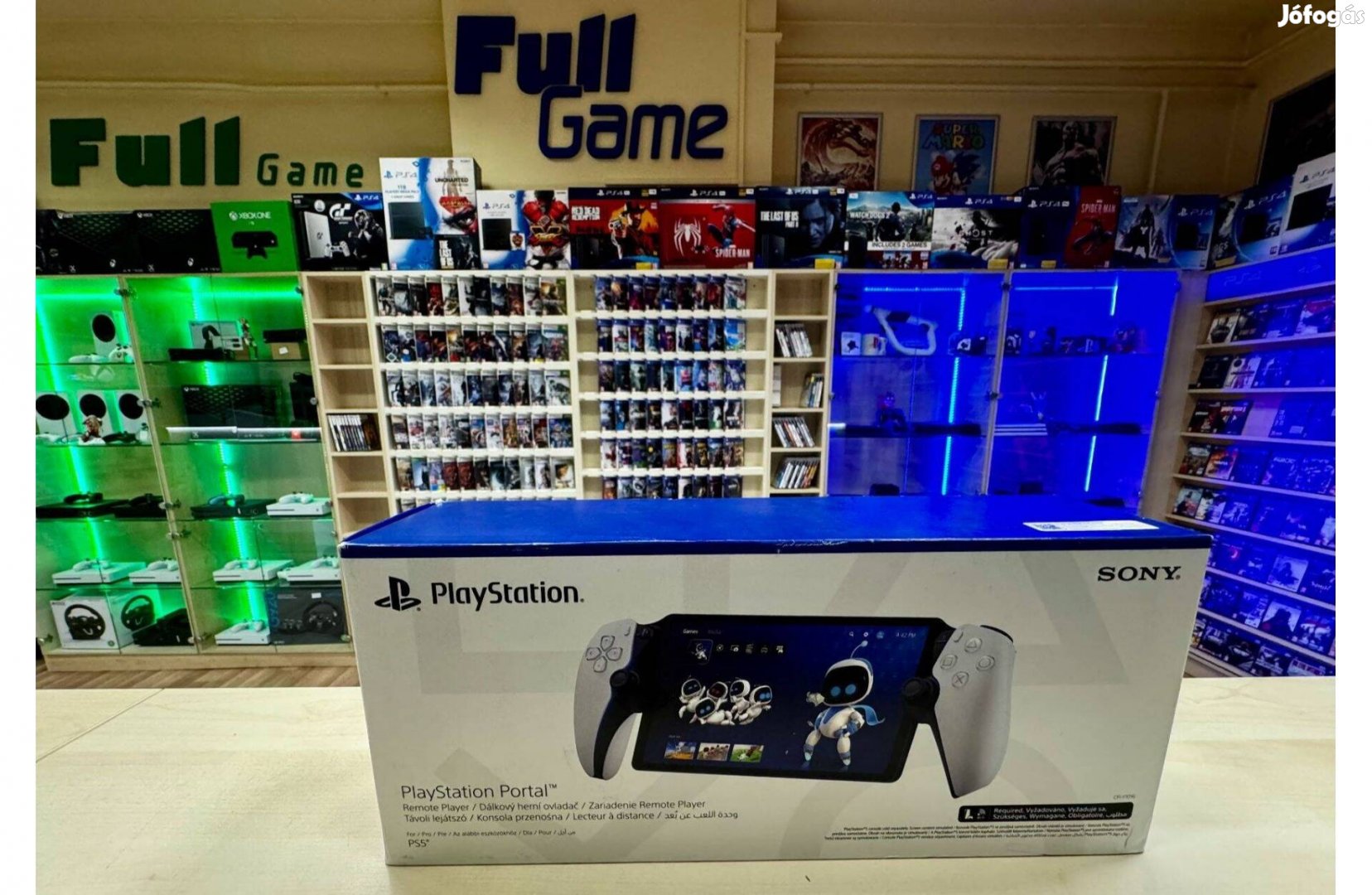 Új PS5 Playstation Portal Garanciával konzol boltból akciós áron