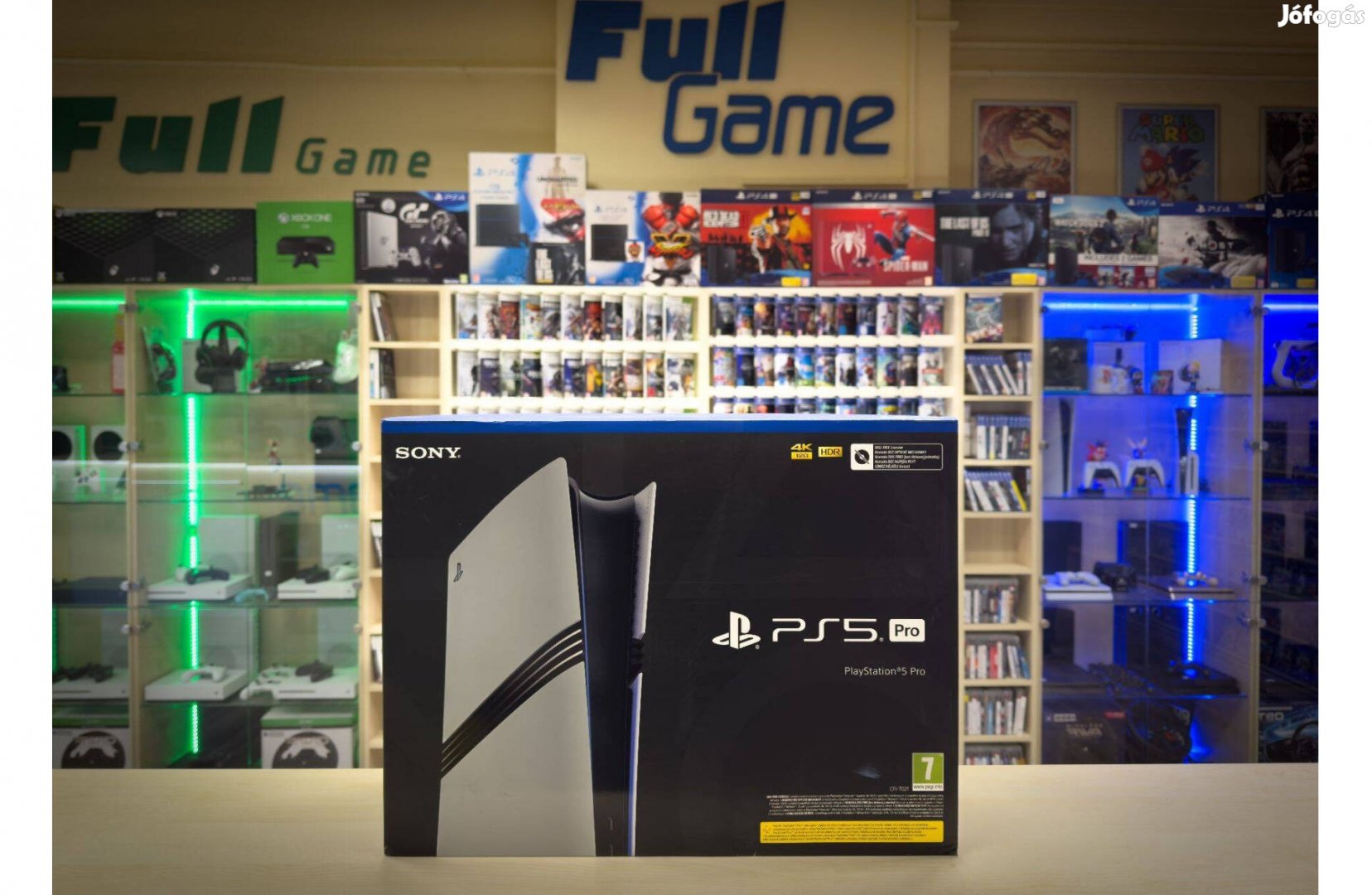 Új PS5 Pro 2TB 3 év garanciával üzletből lemezmeghajtó is